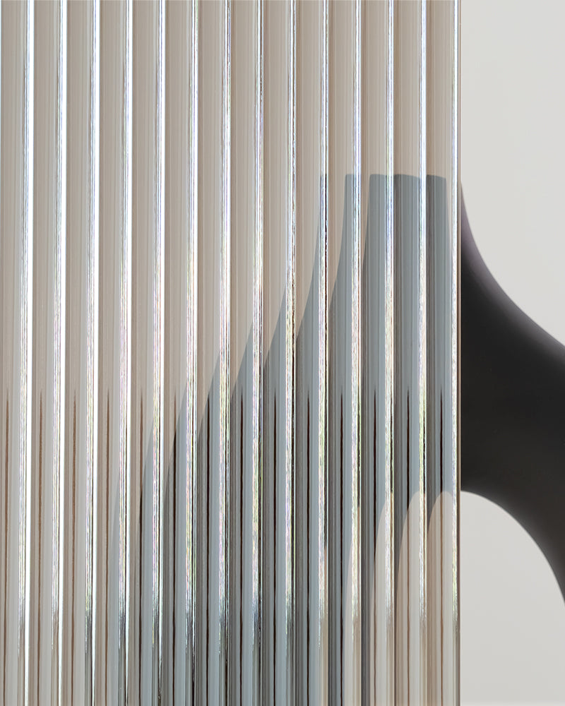 Полузеркальное рифленое «йодовое»