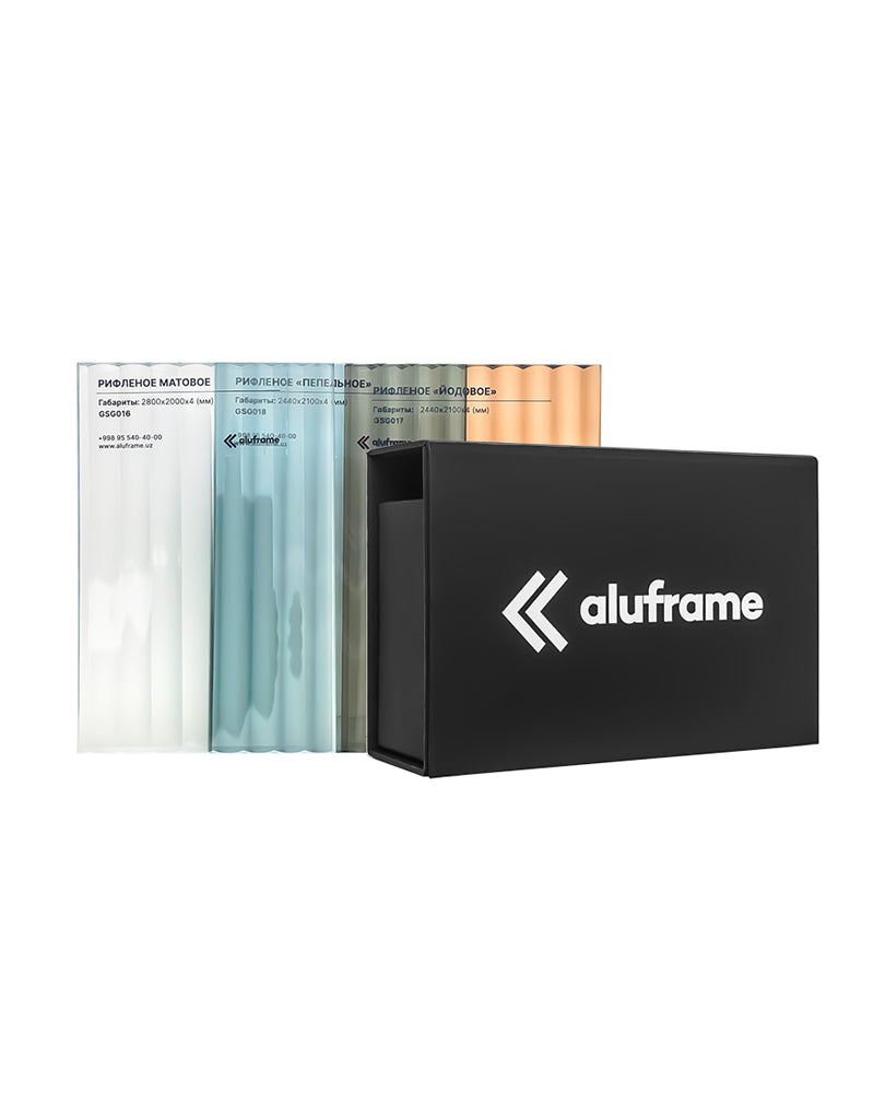 Демонстрационный стенд для cтекла – Aluframe