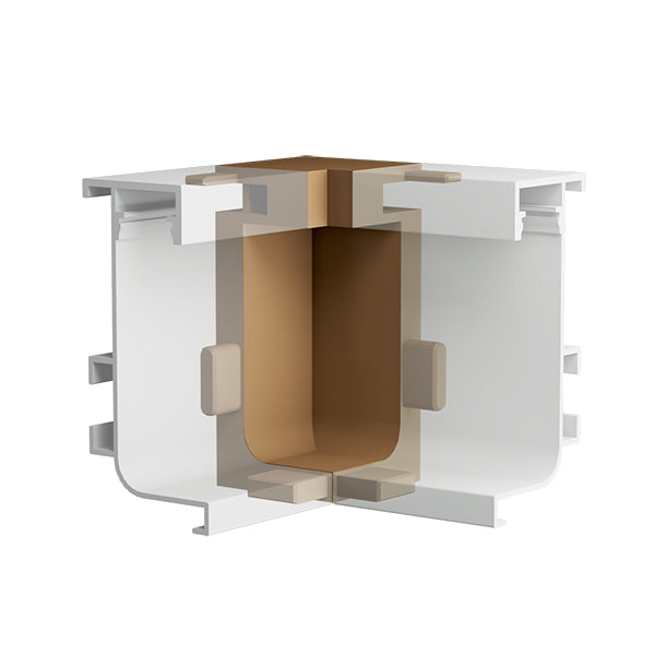 Уголок внутренний для Г-образного профиля с подсветкой