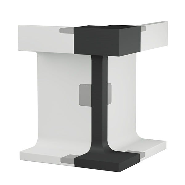 Уголок наружный для С-образного профиля с подсветкой