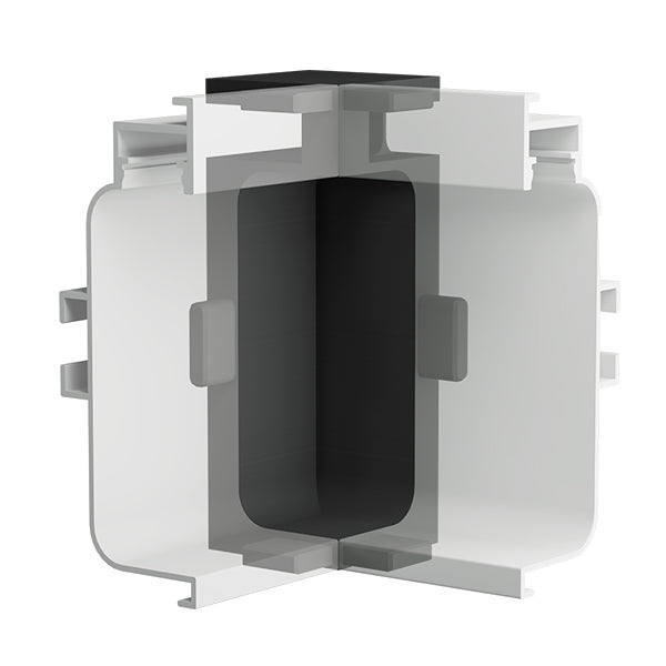 Уголок внутренний для С-образного профиля с подсветкой