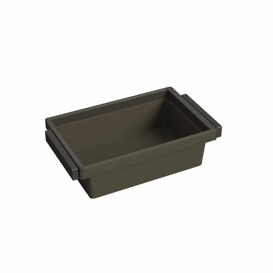 Корзина для хранения UNIHOPPER LEKA с кожаной отделкой